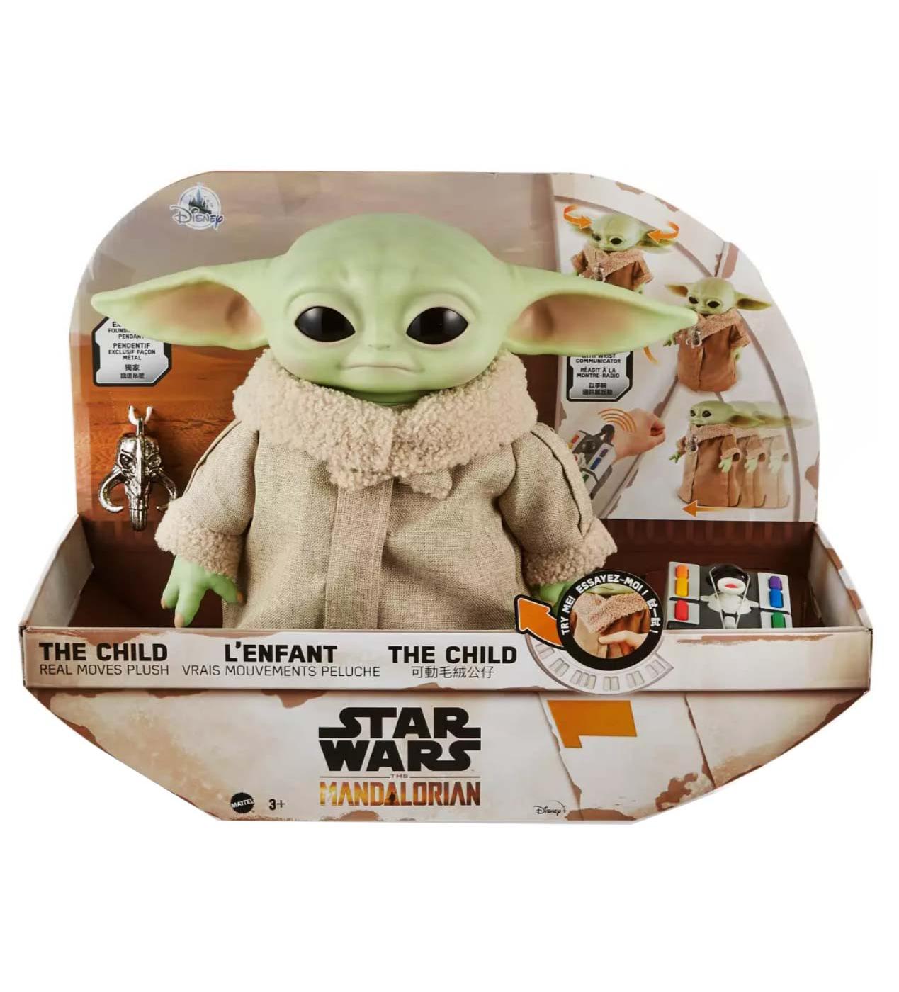 Mattel Star Wars The Mandalorian The Child Real Moves Plush - Shop