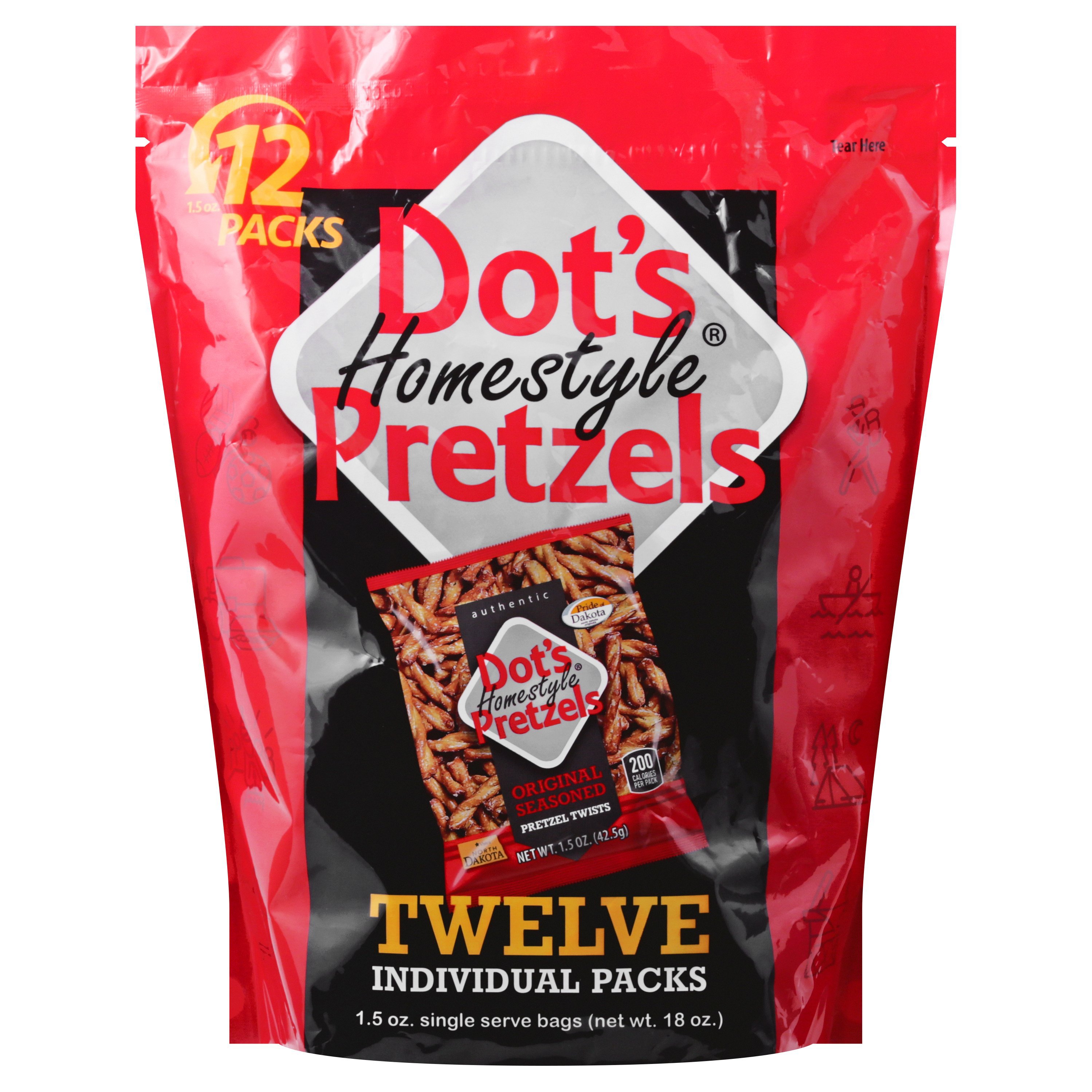 Dot's Homestyle Pretzels Multipack Shop Snacks & Candy at HEB