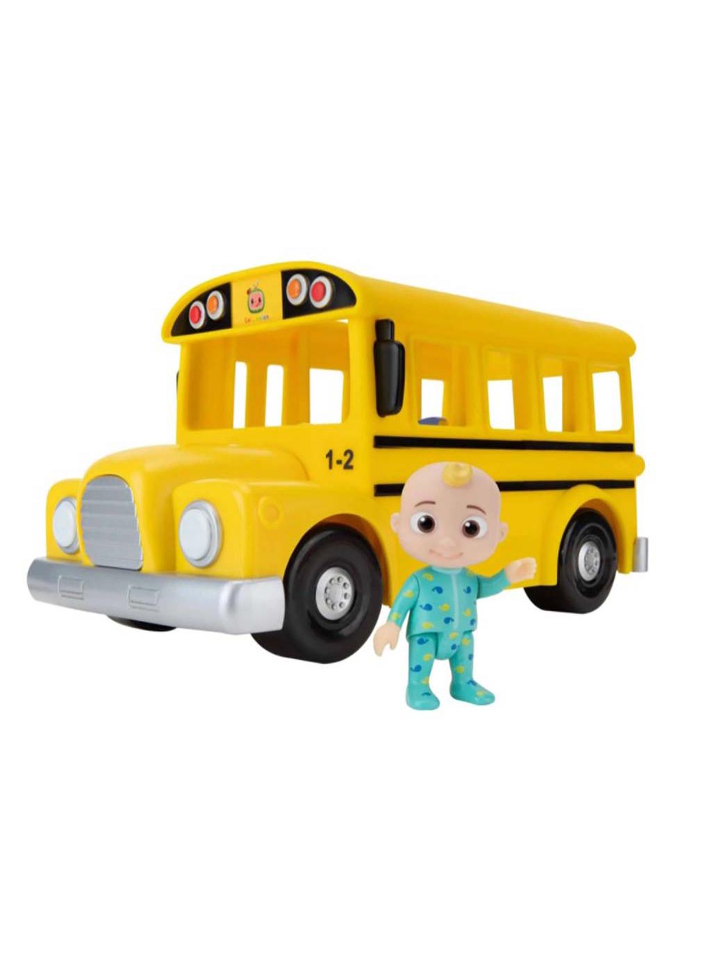 CoComelon Musical JJ Yellow School Bus; image 3 of 4