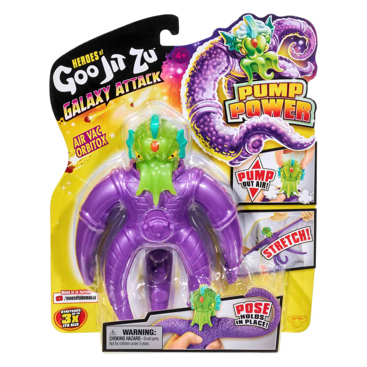 Heroes of Goo Jit Zu Galaxy Attack Air Vac Figures, Assorted