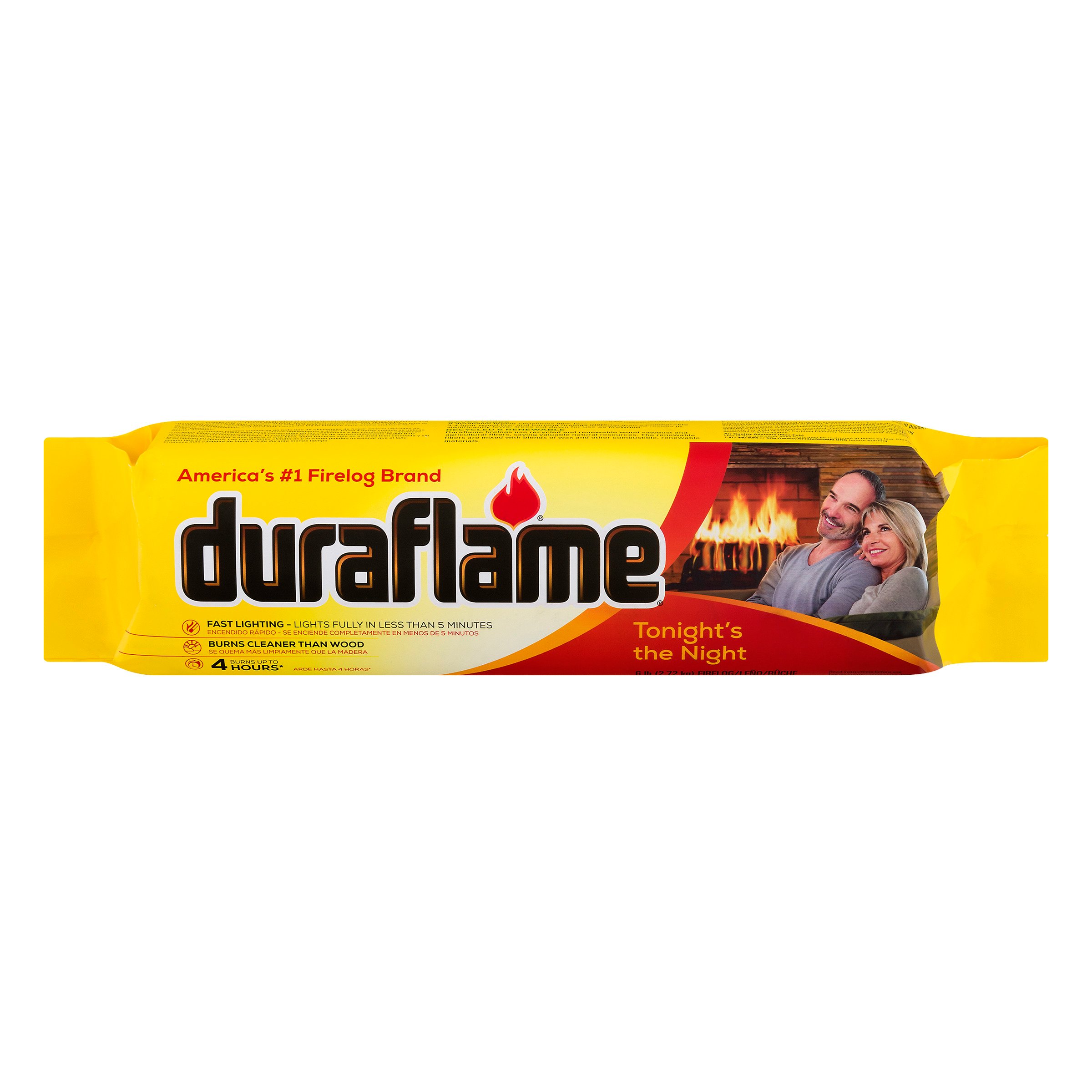 Duraflame 4 Hour Firelog - Shop Charcoal, Wood u0026 Fuel at H-E-B