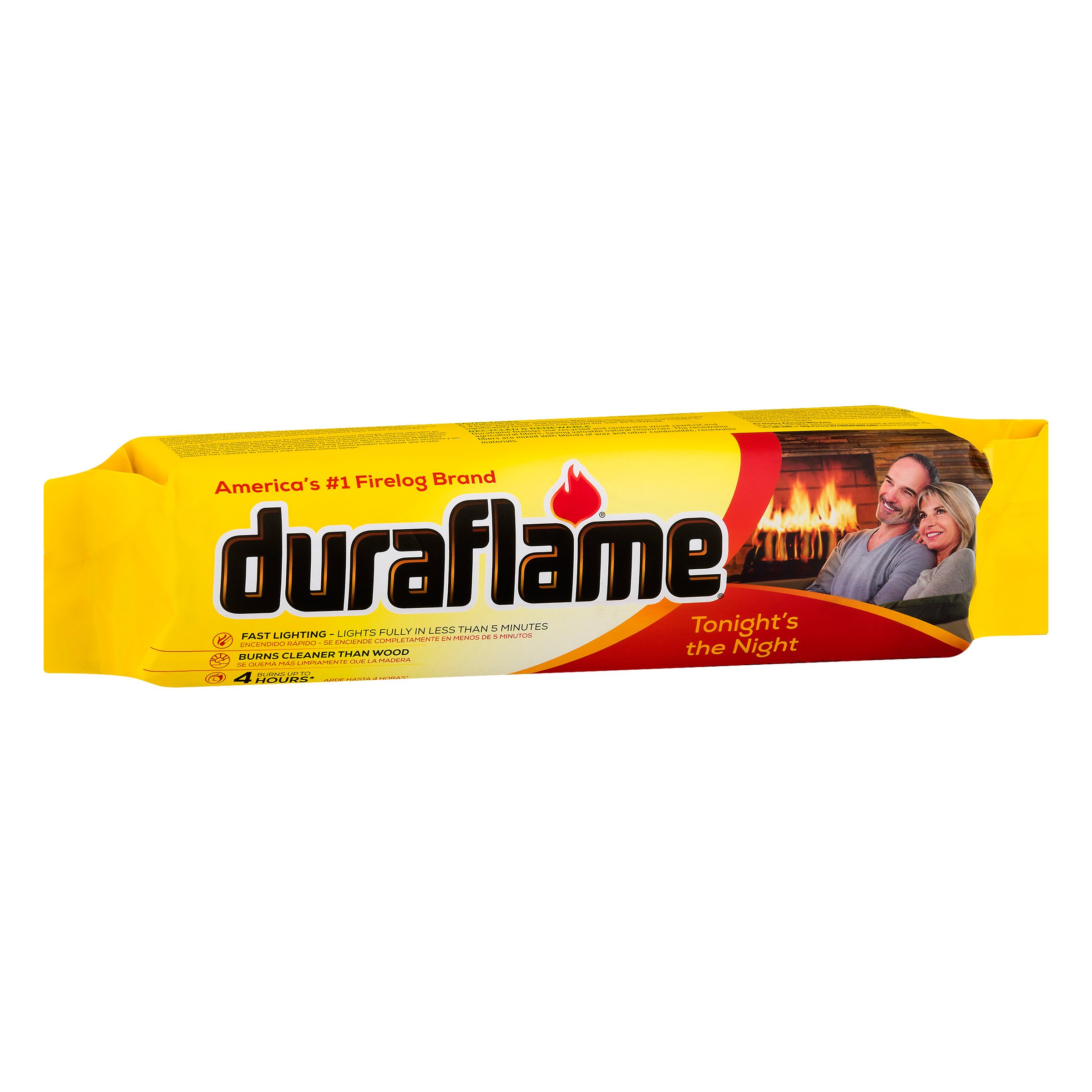 Duraflame 4 Hour Firelog - Shop Charcoal, Wood u0026 Fuel at H-E-B
