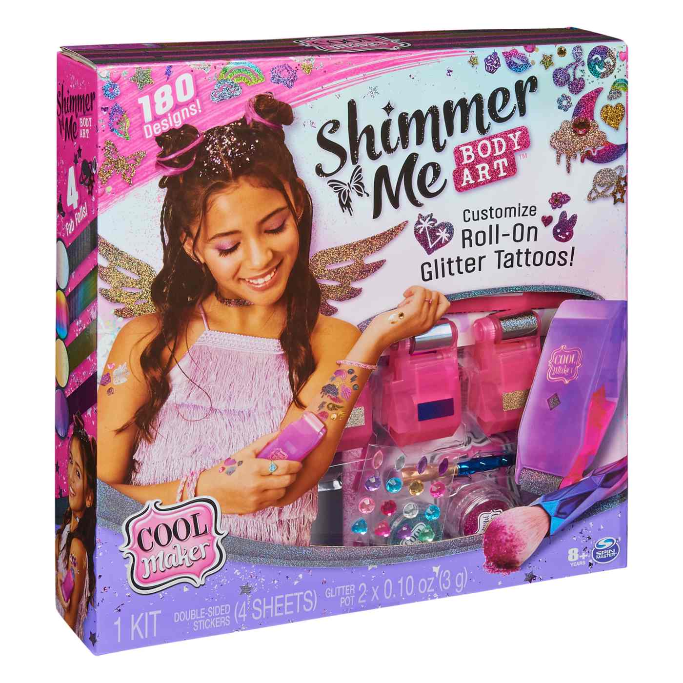 Cool Maker Shimmer Me Body Art Kit; image 3 of 5