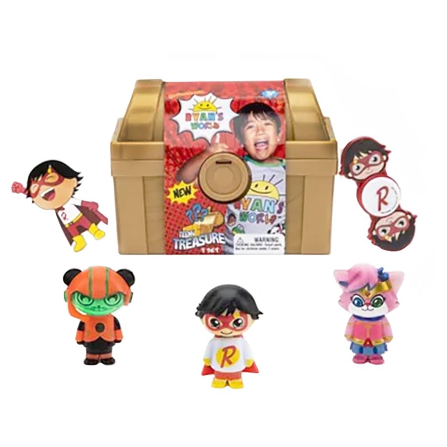 Ryan's World Capt 'N Ryan's Micro Mystery Treasure Chest Shop Toys at