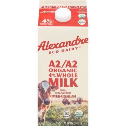 Alexandre Family Farm Organic A2/A2 Homegrown Eggnog, 28 oz