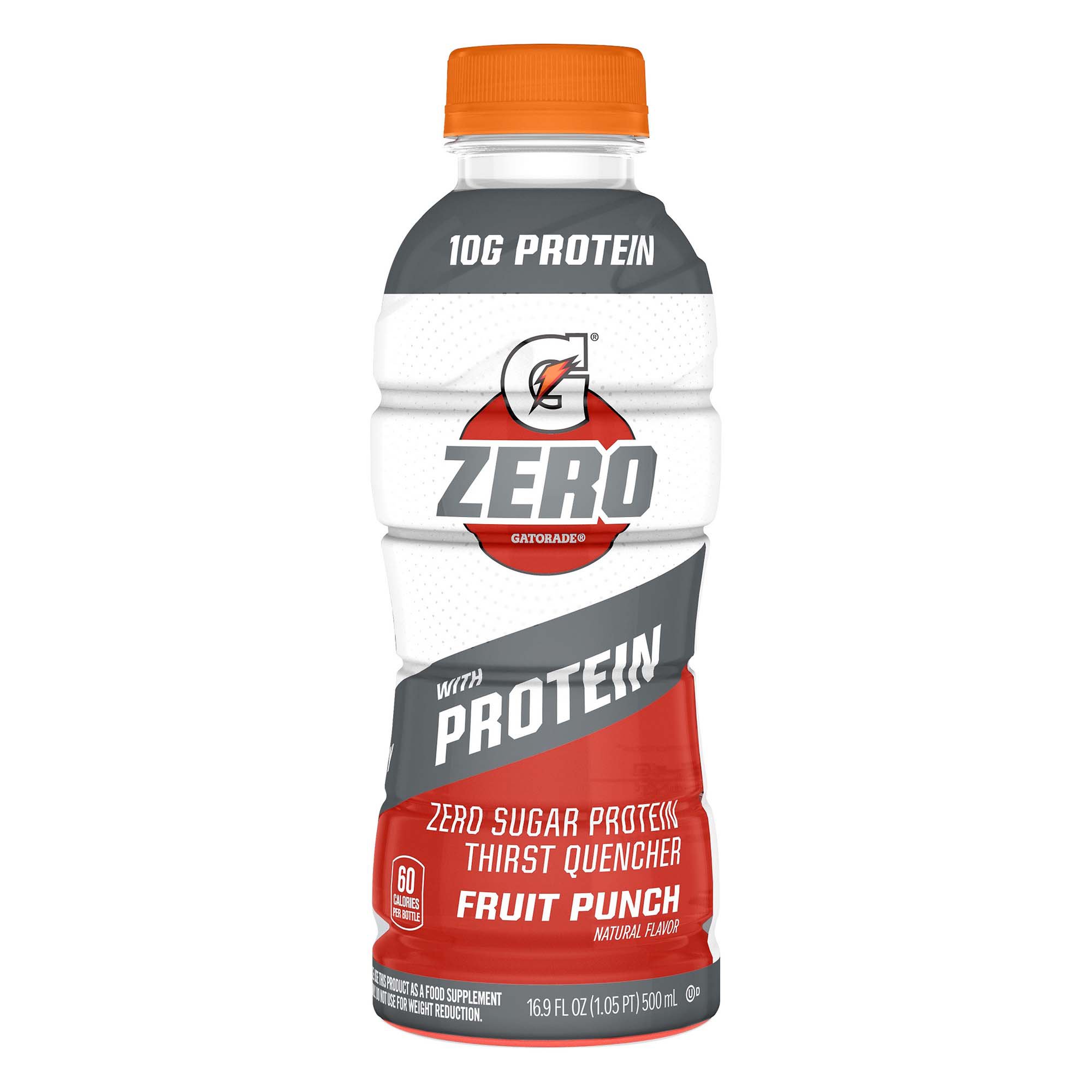 Gatorade Zero G Zero Sugar Protein Thirs Quencher Fruit Punch Shop
