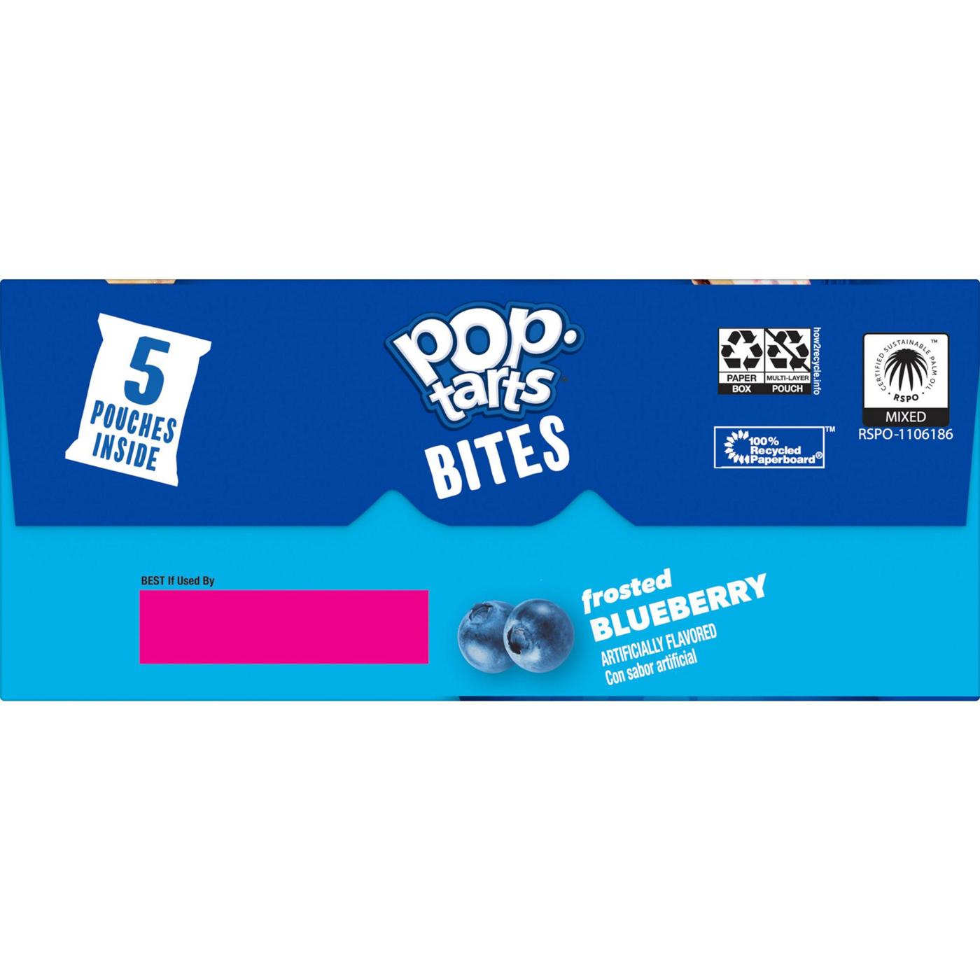 Pop-Tarts Frosted Blueberry Baked Pastry Bites, 7 oz; image 3 of 5