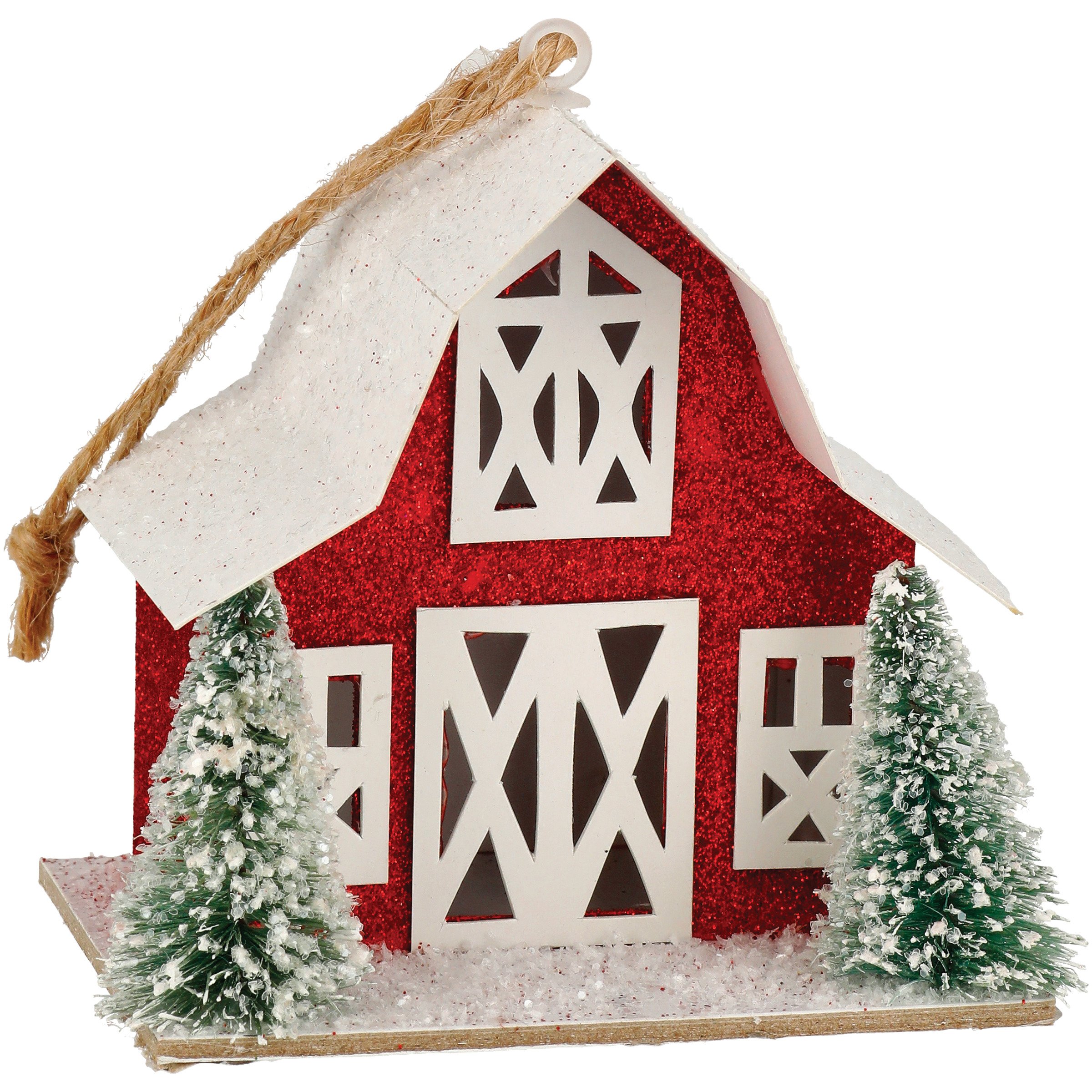 Thirty Fourth & Main Christmas Barn Tree Ornament - Shop Seasonal decor ...