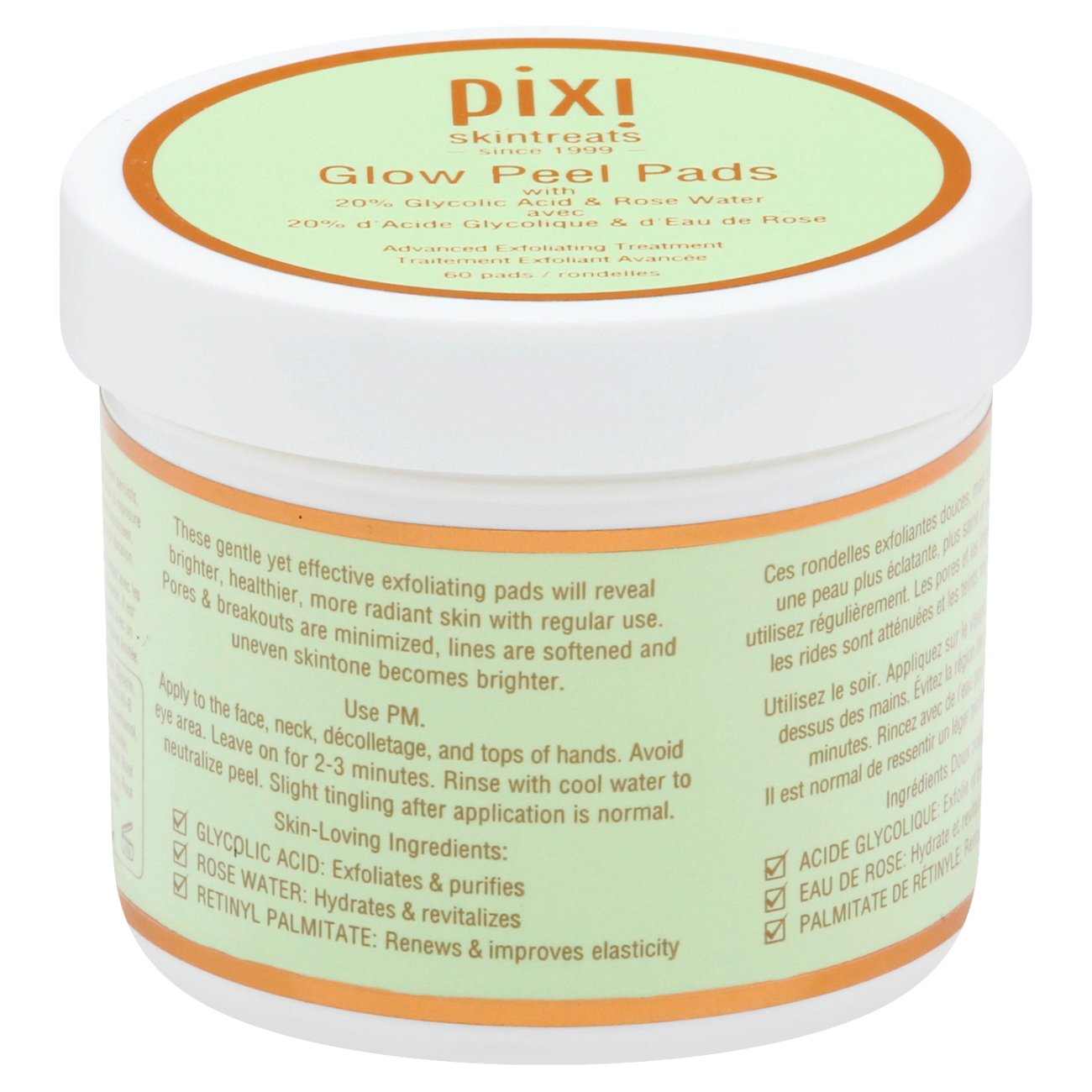 Pixi tampons exfoliants éclat