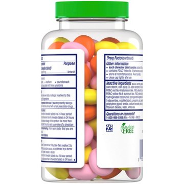 Alka-Seltzer Extra Strength Heartburn Relief Chews Assorted Fruits