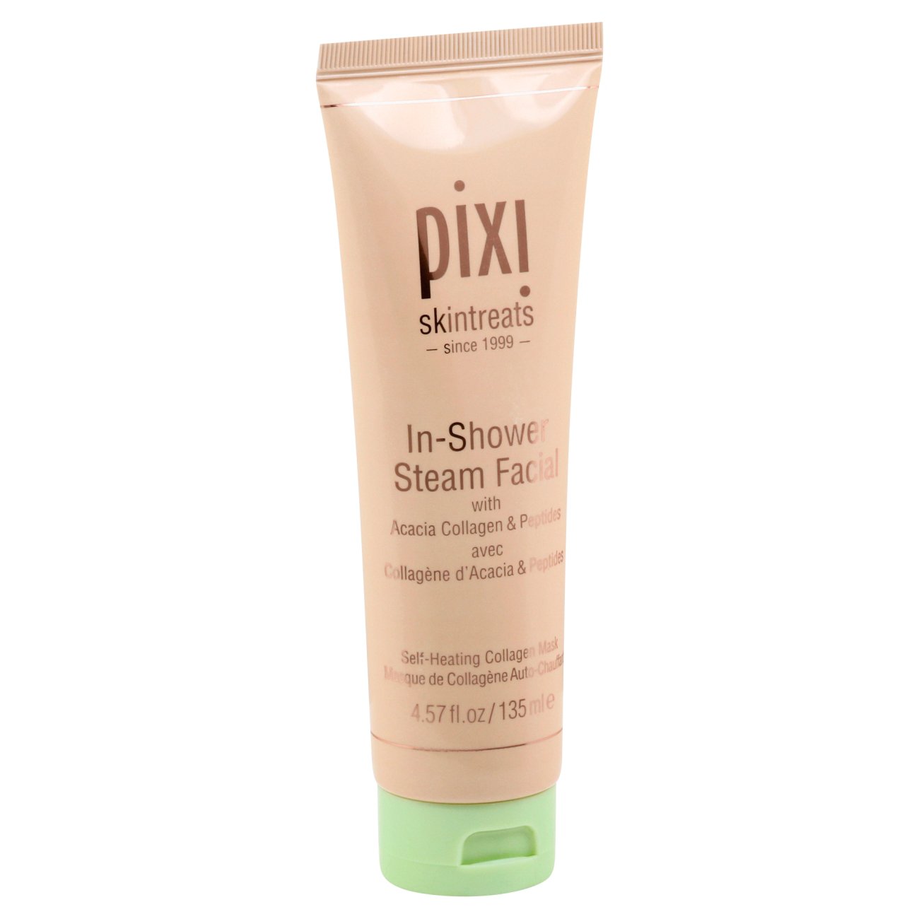 Pixi In Shower Steam Facial Self Heating Collagen Mask Shop Makeup at