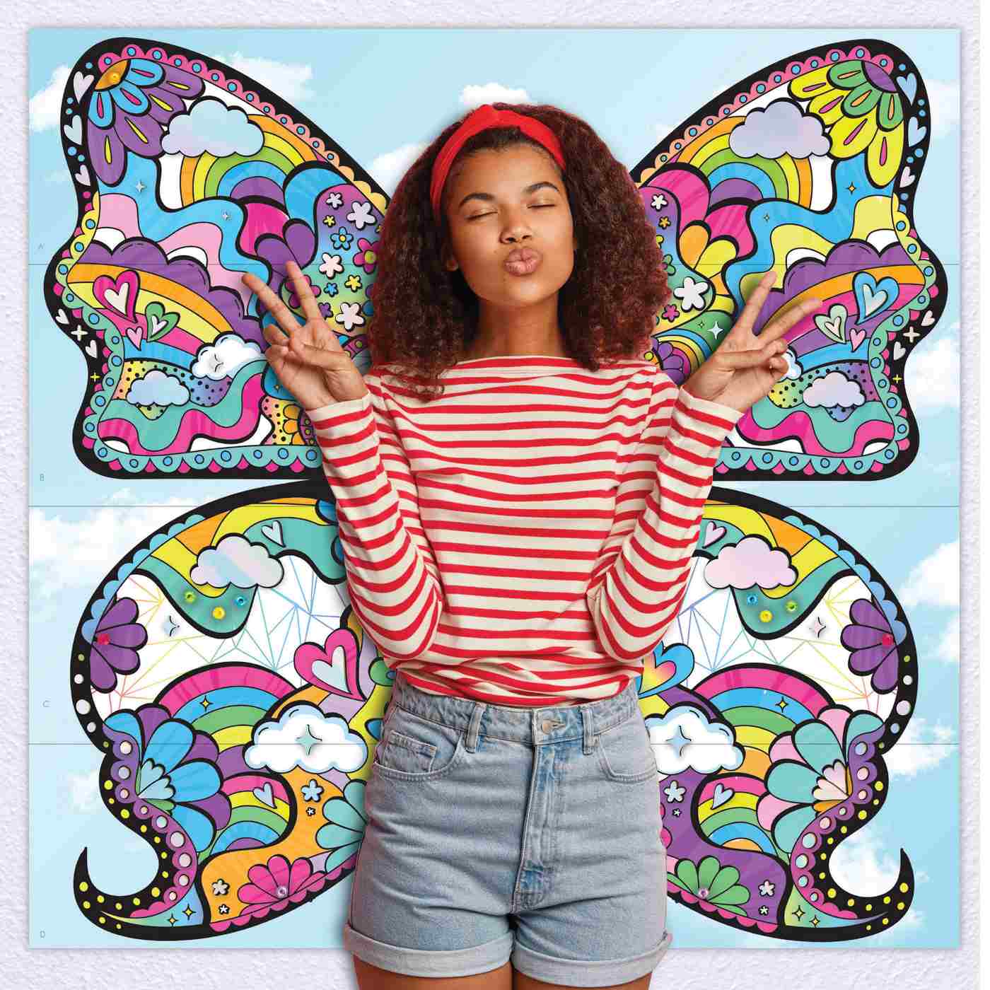 Fashion Angels DIY Butterfly Mural Design Kit; image 4 of 6
