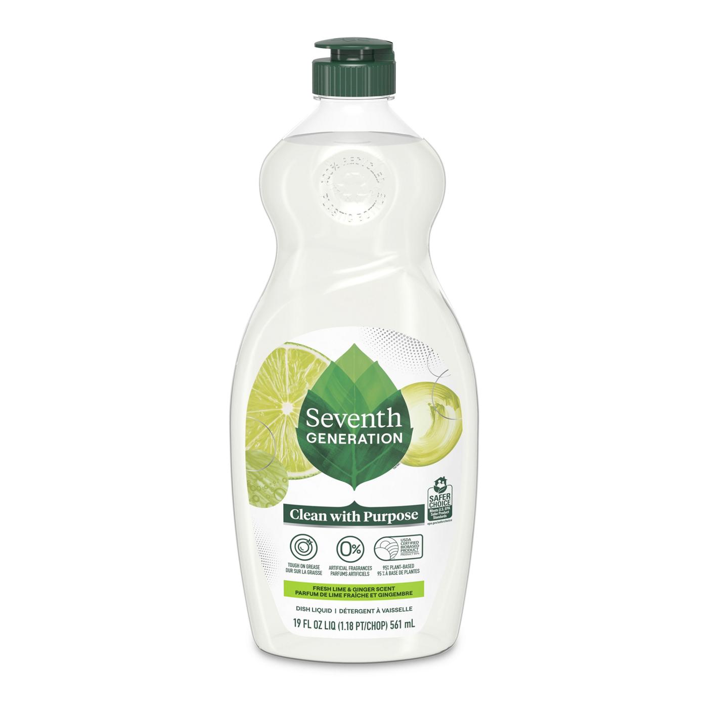 Seventh Generation Lime & Ginger Dish Soap; image 1 of 10