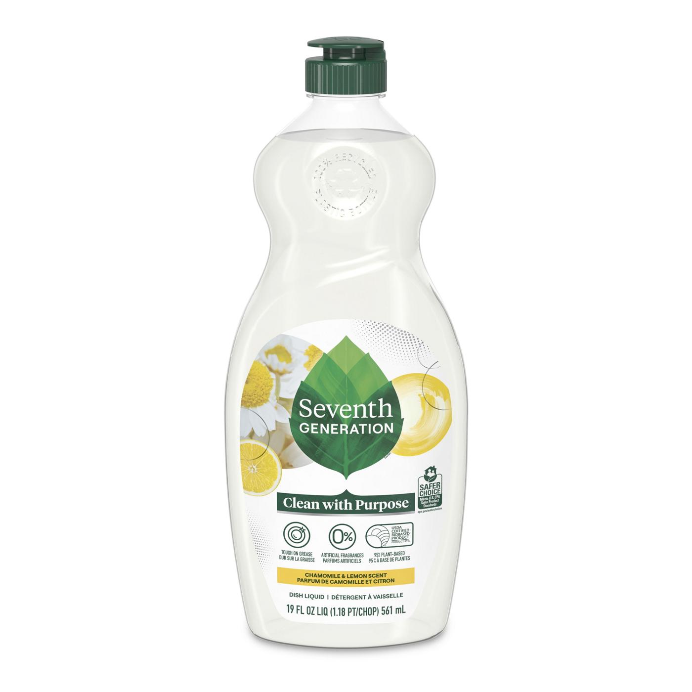 Seventh Generation Chamomile & Lemon Dish Soap; image 1 of 8