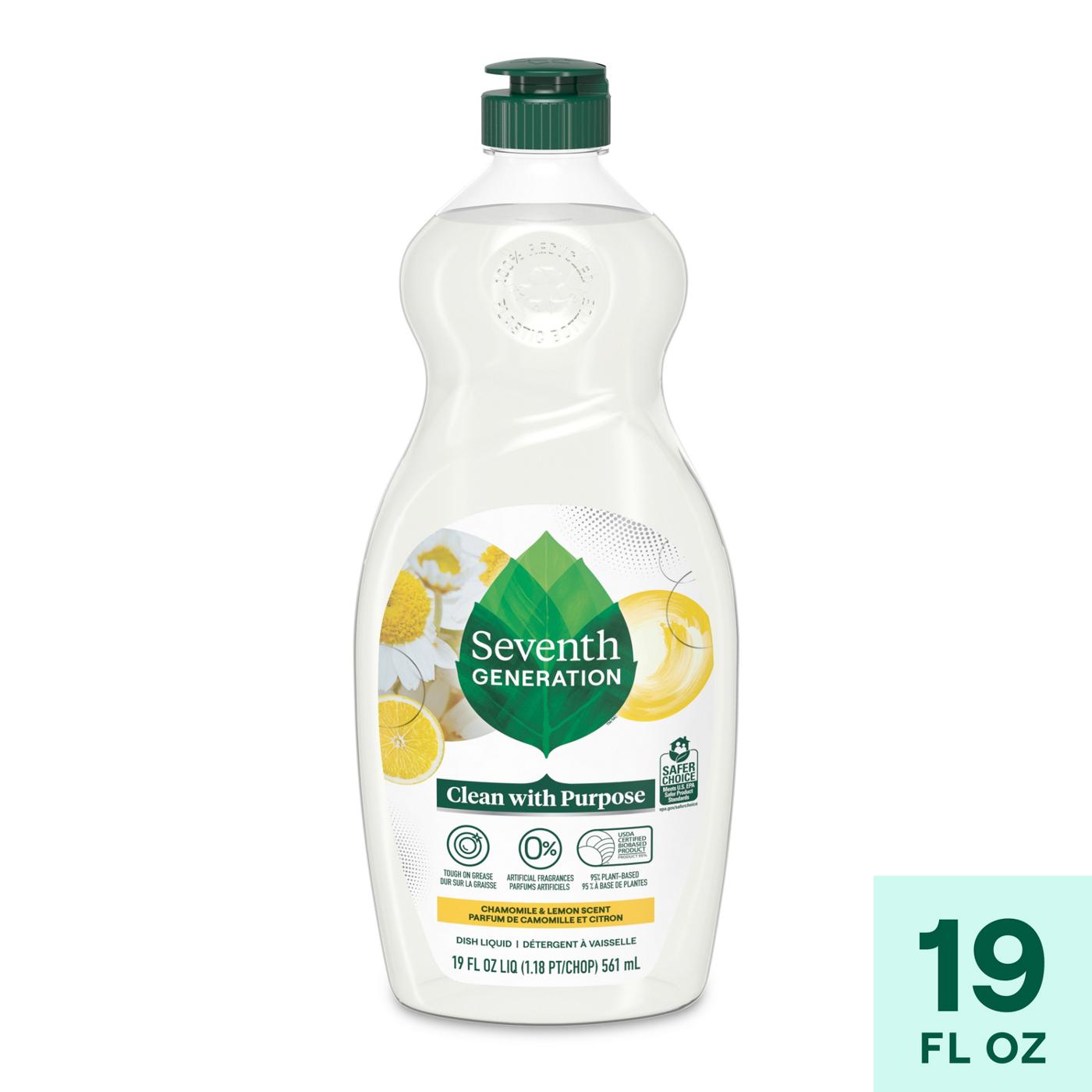 Seventh Generation Chamomile & Lemon Dish Soap; image 2 of 8