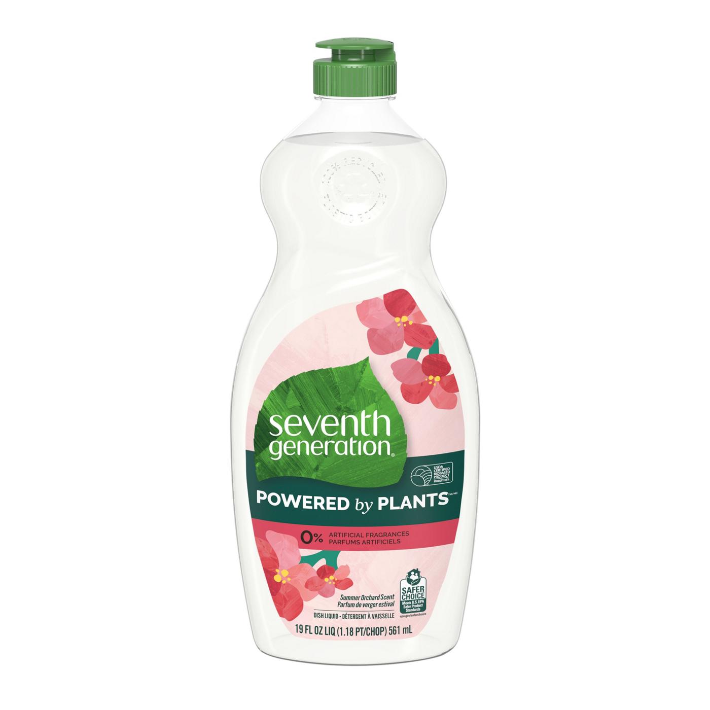 Seventh Generation Summer Orchid Dish Soap; image 1 of 9