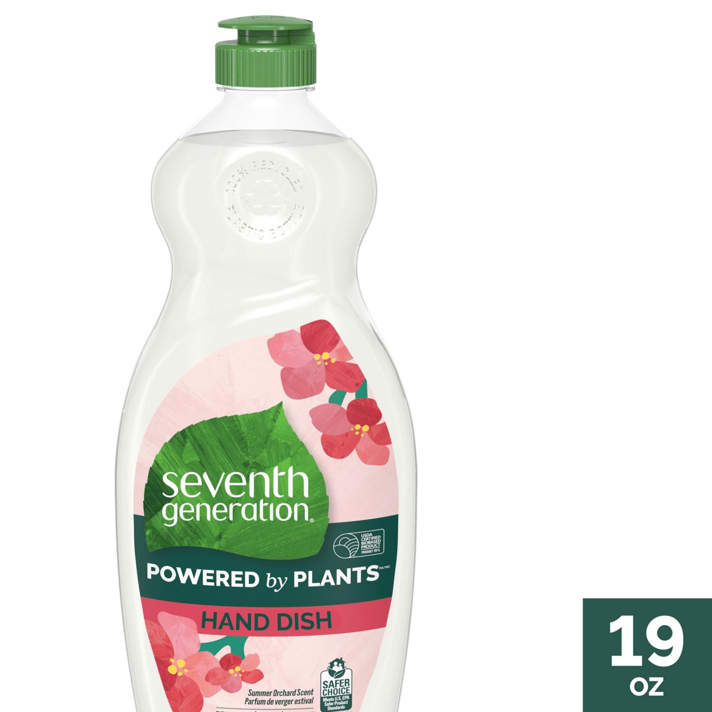 Seventh Generation Summer Orchid Dish Soap; image 2 of 9