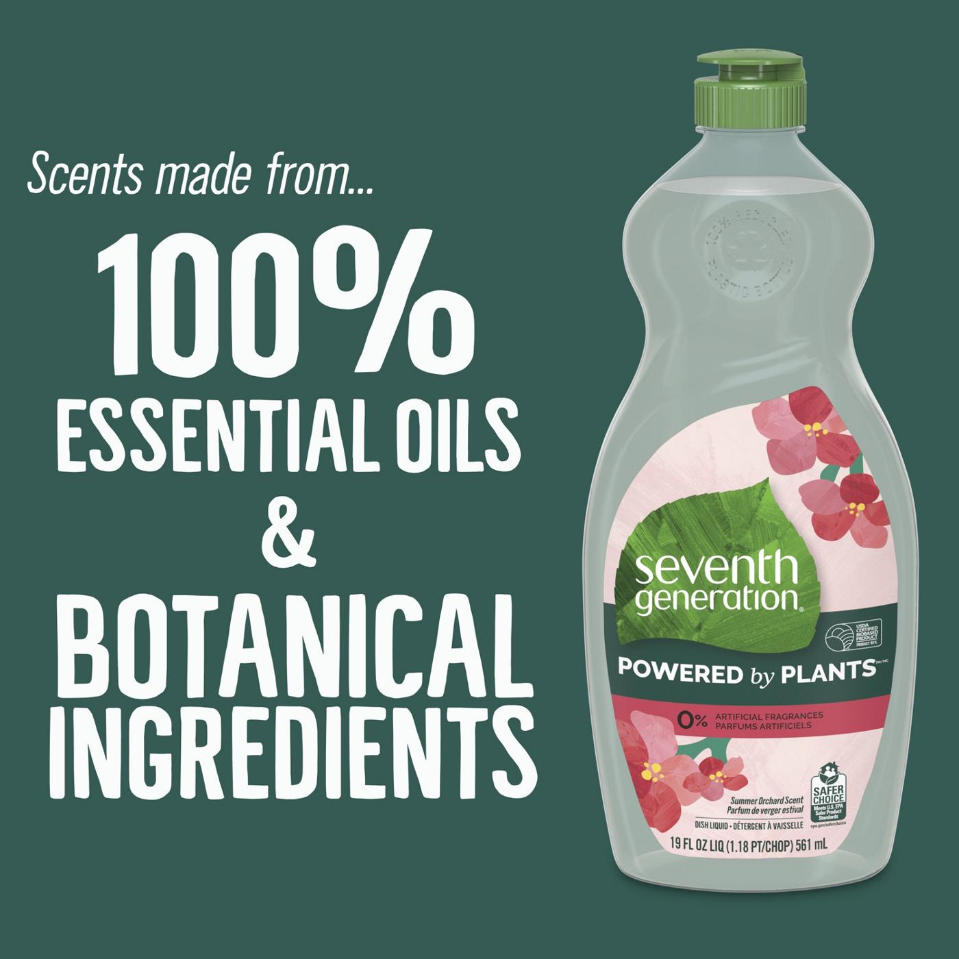 Seventh Generation Summer Orchid Dish Soap; image 3 of 9