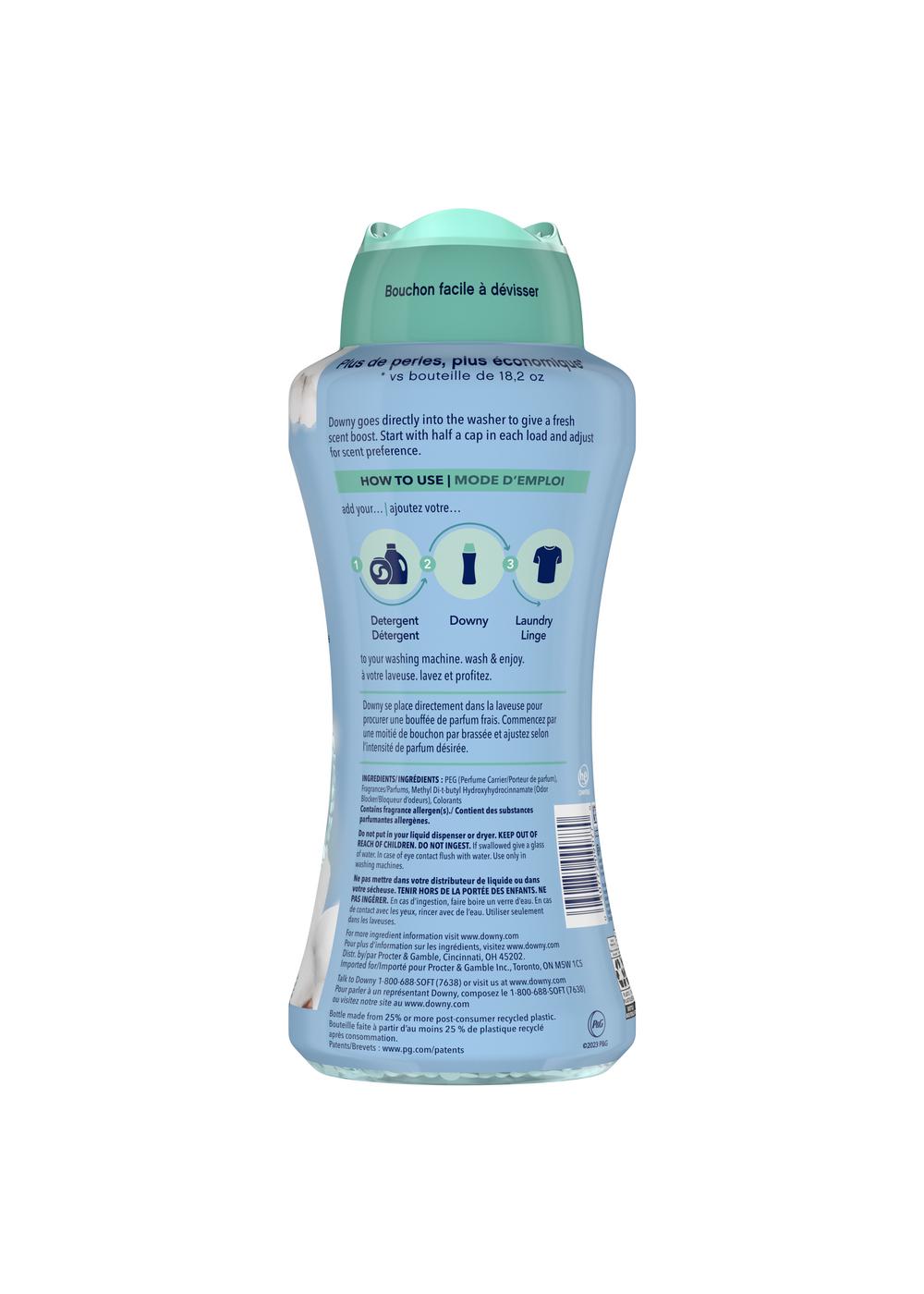 Downy In-Wash Scent Booster - Cool Cotton; image 5 of 14