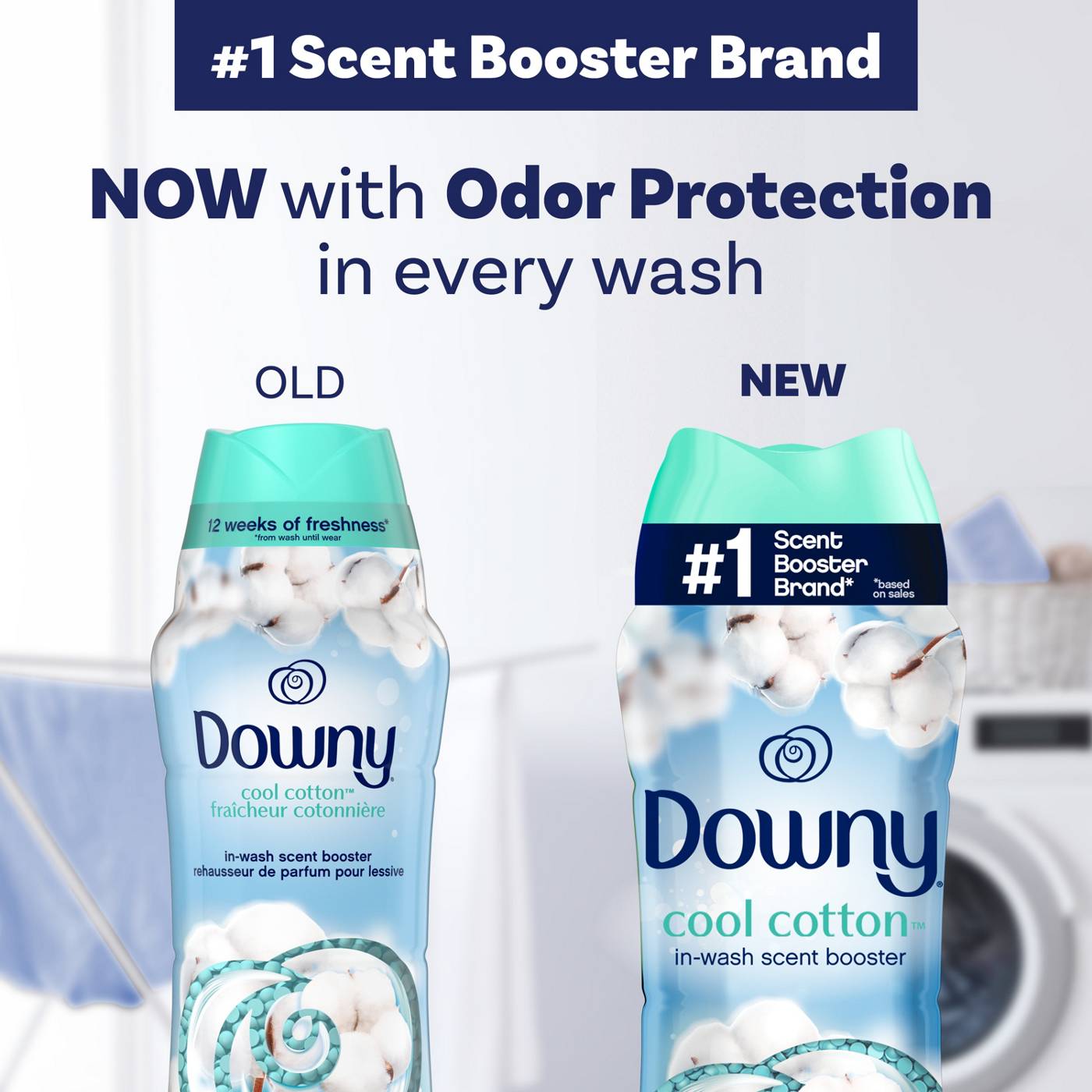 Downy In-Wash Scent Booster Beads - Cool Cotton; image 2 of 3
