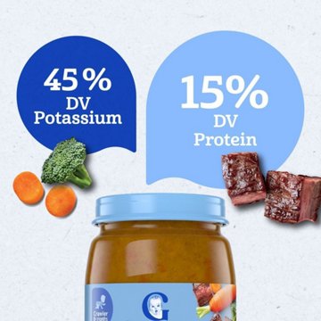 Gerber Mealtime for Baby 3rd Foods - Beef Vegetable