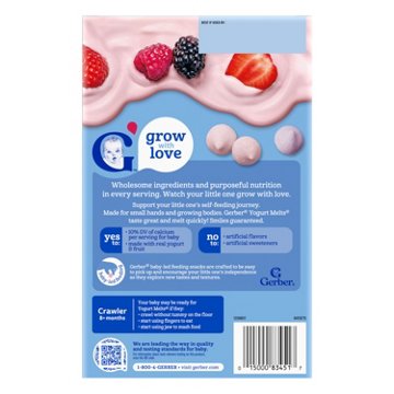 Gerber Yogurt Melts Variety Pack - Strawberry & Mixed Berries
