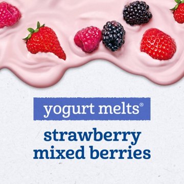 Gerber Yogurt Melts Variety Pack - Strawberry & Mixed Berries