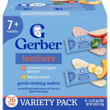 Gerber Snacks for Baby Teethers - Variety Pack