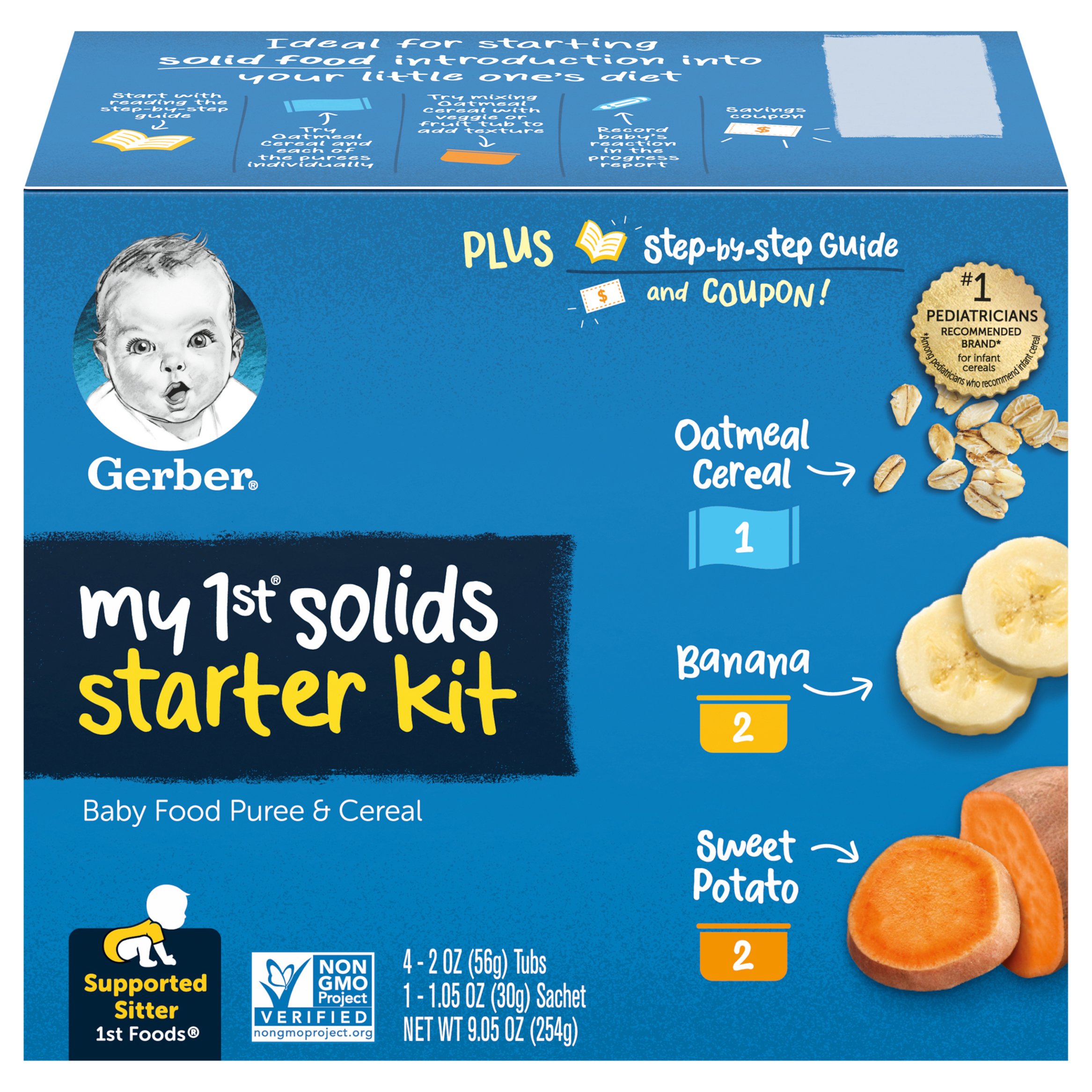 Gerber store first fruits