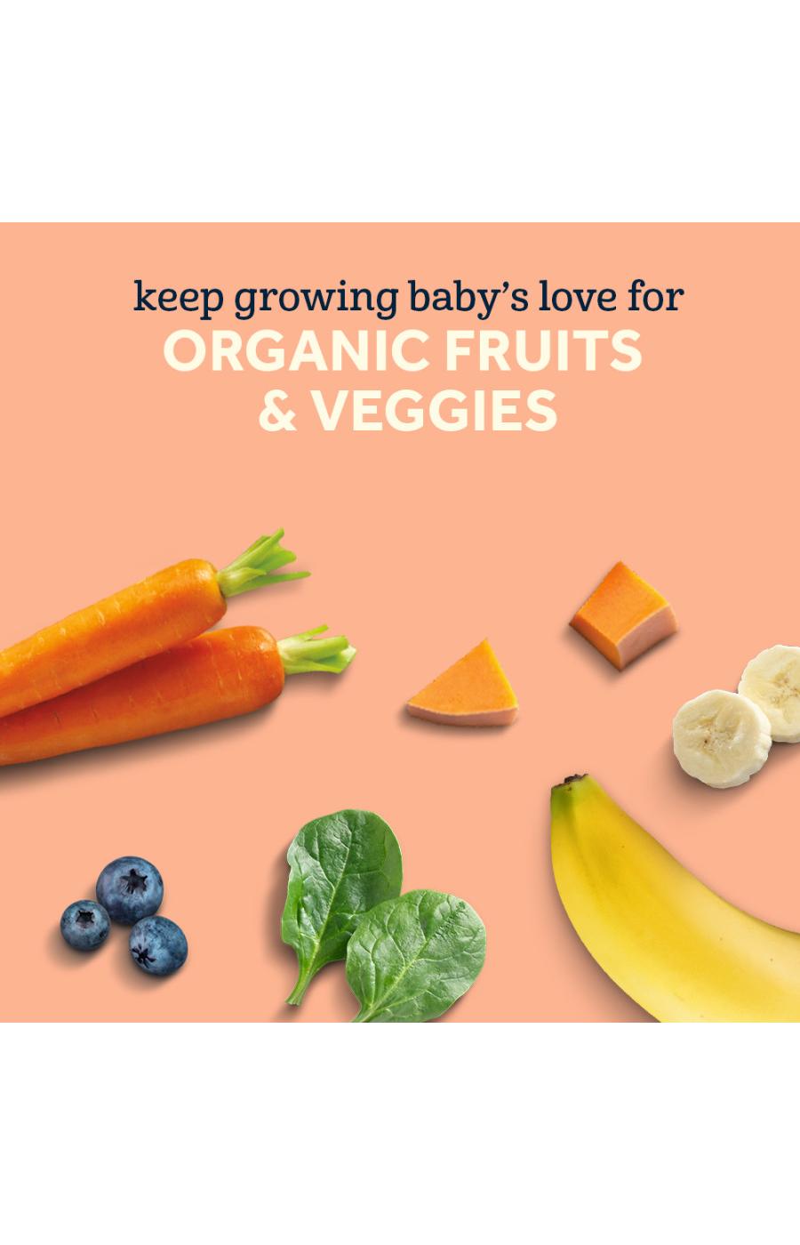 Gerber Organic for Baby Pouches Variety Pack - Fruit & Veggie Favorites; image 8 of 8