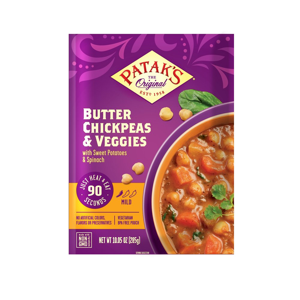 Patak's Butter Chickpeas & Veggies - Shop Pantry Meals At H-E-B