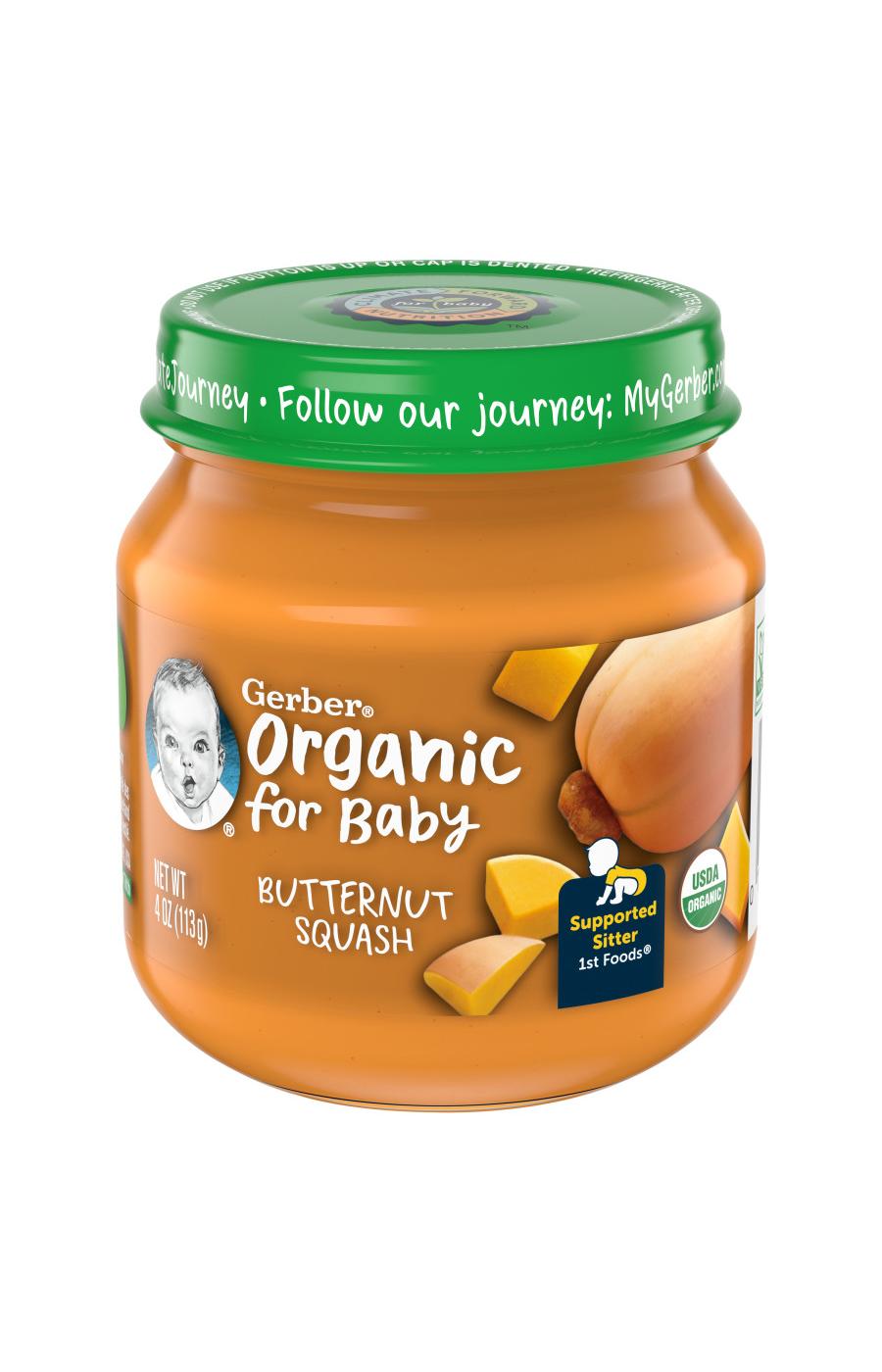 Gerber Organic for Baby 1st Foods - Butternut Squash; image 1 of 8