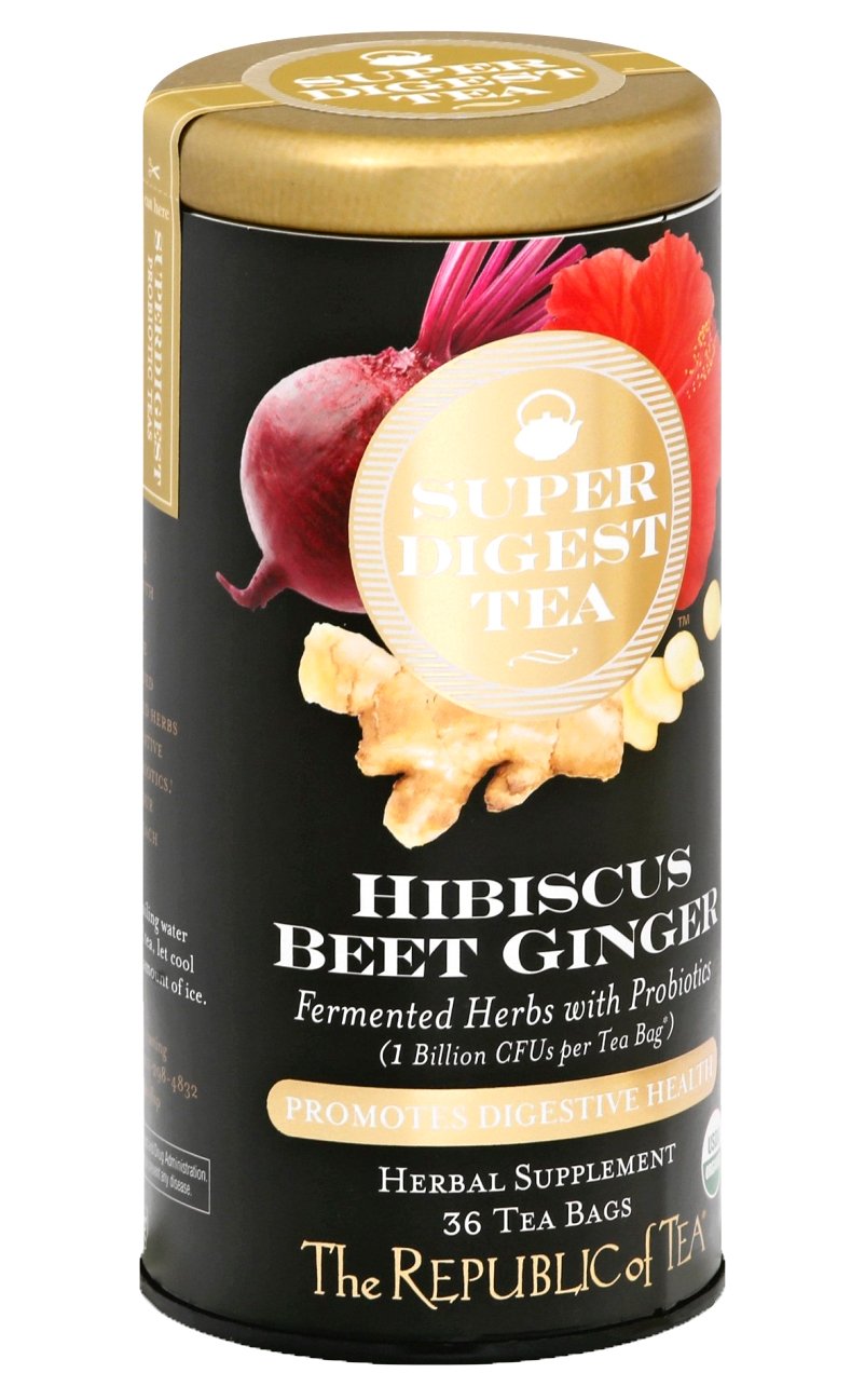 The Republic Of Tea Hibiscus Beet Ginger Superdigest, 36 ea