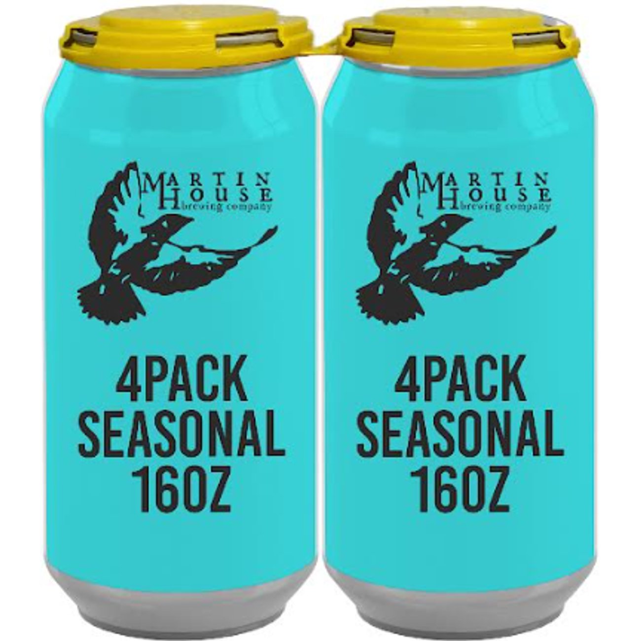 Martin House Hell Below Strong Black Ale Seasonal Craft Beer 4 pk Cans, 16 oz