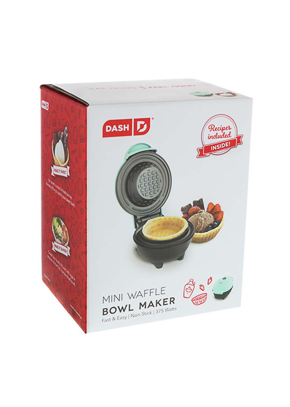 Dash Mini Waffle Bowl Maker-Mint; image 2 of 3