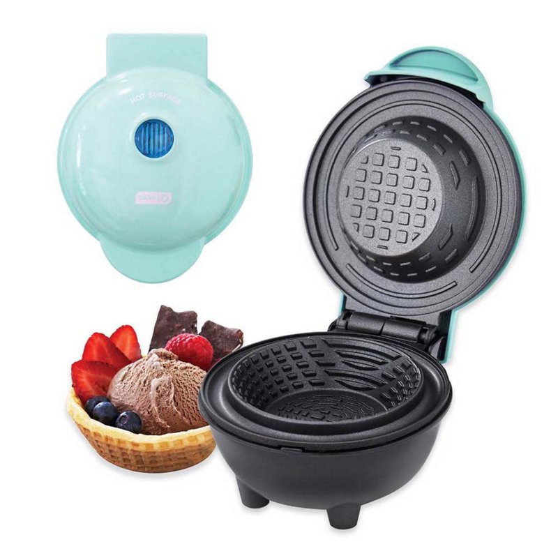 Pink mini dash waffle maker wavesright
