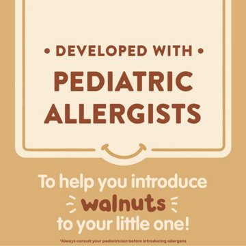 Happy Baby Organics Nutty Blends Stage 2 Apple & Walnut Butter Organic, 3 oz