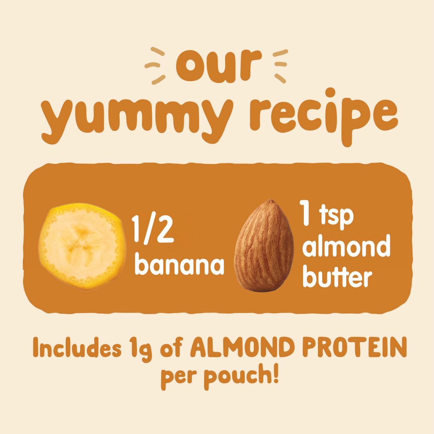 Happy Baby Organics Nutty Blends Stage 2 Bananas & Almond Butter; image 3 of 10