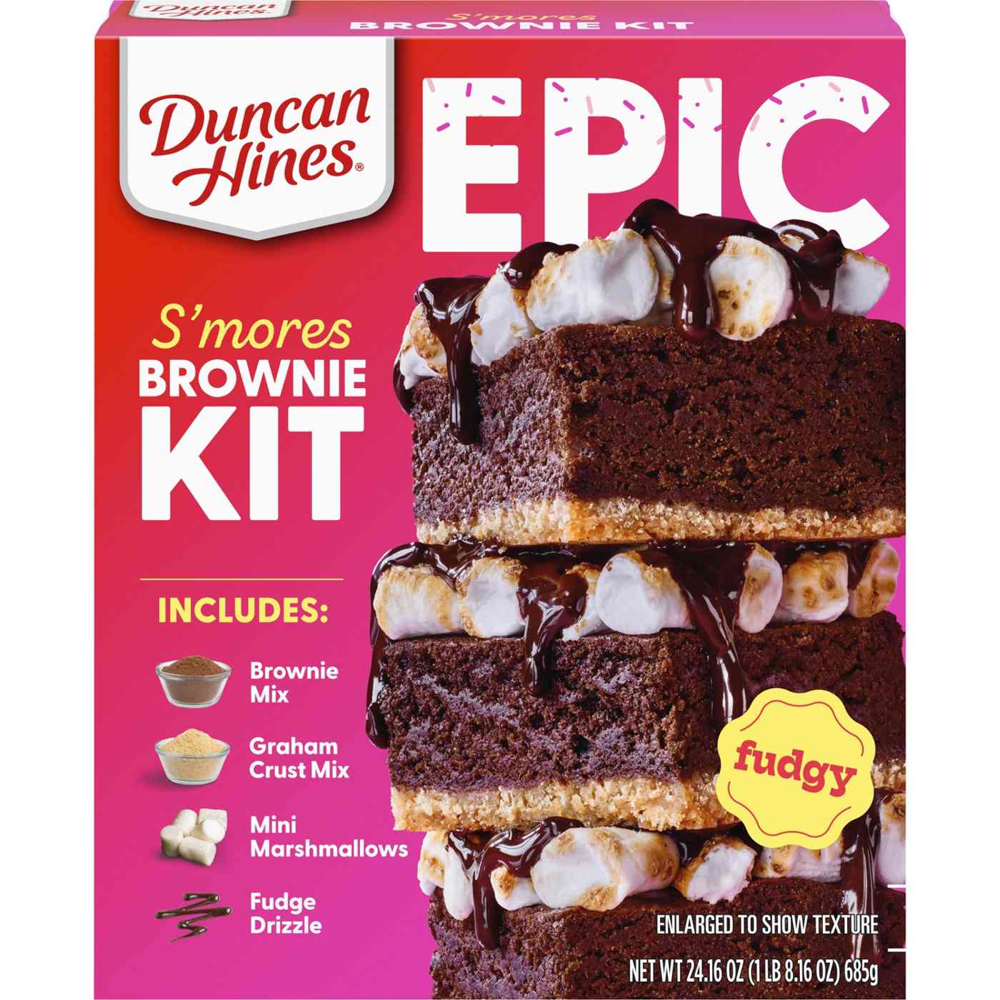 Duncan Hines EPIC Smores Brownie Mix Kit; image 1 of 7