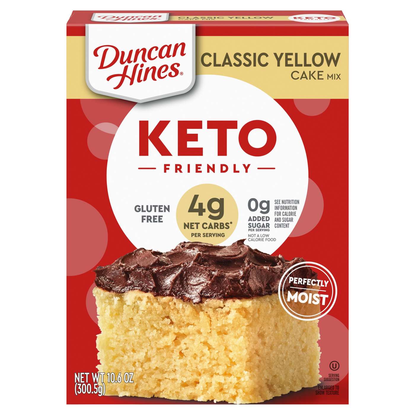 Duncan Hines Keto Friendly Gluten Free Classic Yellow Cake Mix; image 1 of 7