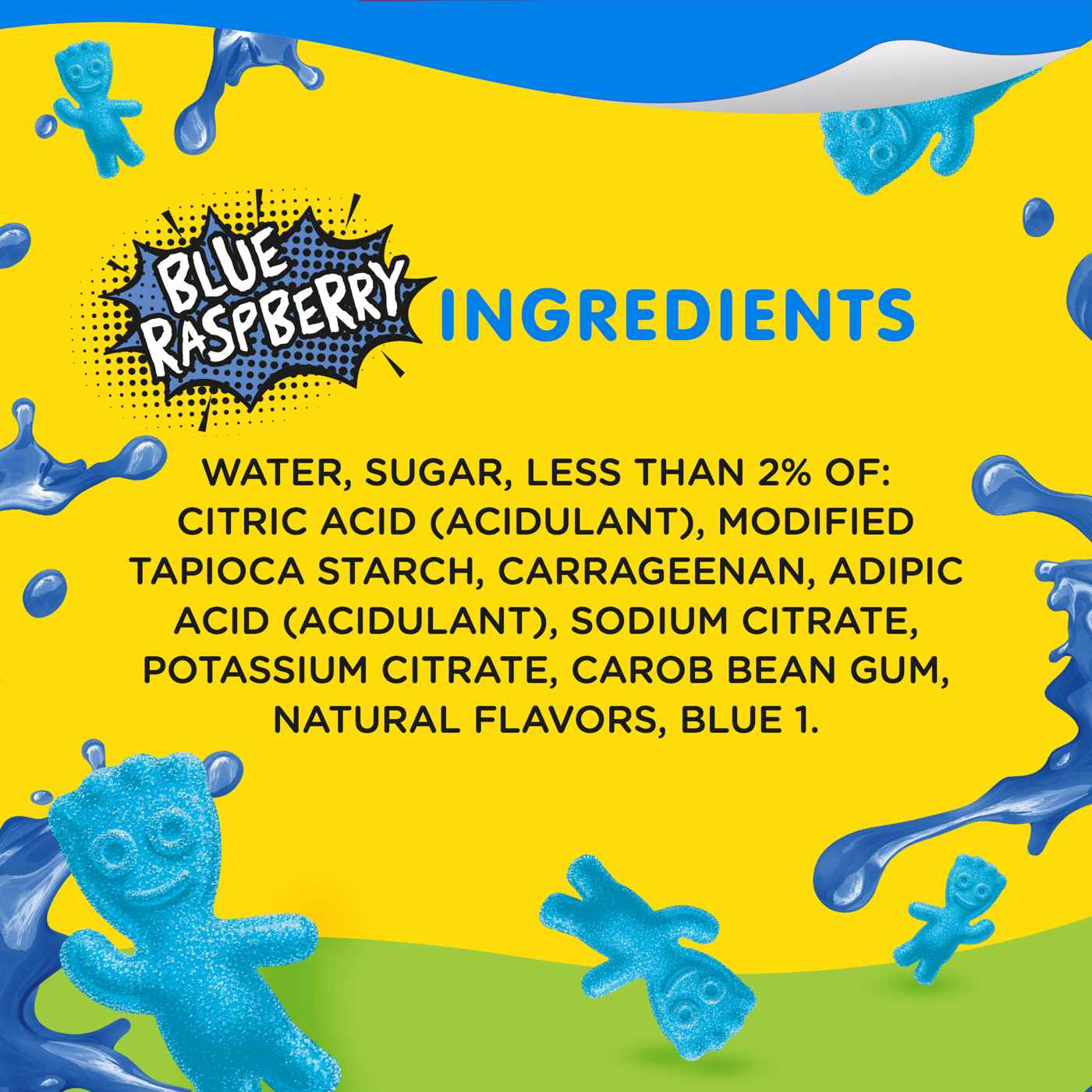 Snack Pack Sour Patch Kids Blue Raspberry Juicy Gels Cups; image 6 of 7