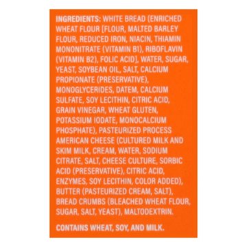 Lily's Toaster Grills Frozen Sandwiches - Grilled American Cheese, 2 ct