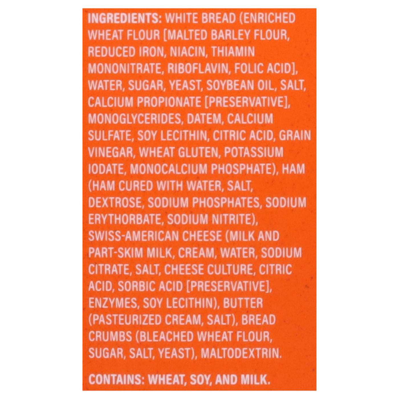 Lily's Toaster Grills Frozen Sandwiches - Grilled Ham & Cheese; image 2 of 3