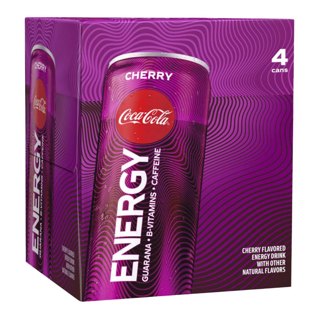 CocaCola Cherry Energy Drink 12 oz Cans Shop Sports & Energy Drinks