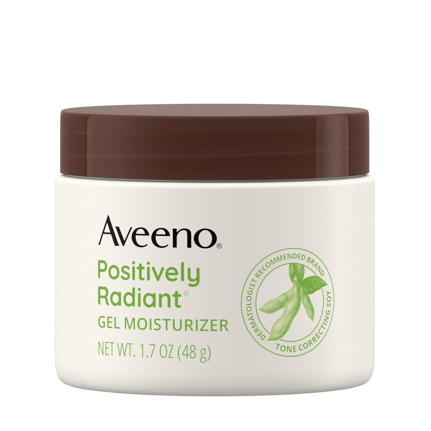 Aveeno Positively Radiant Gel Moisturizer; image 6 of 8