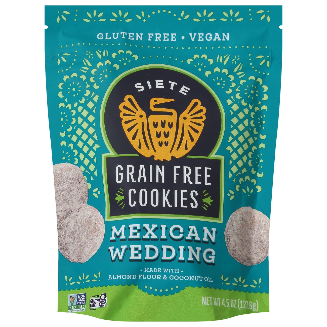 Siete Grain-Free Mexican Wedding Cookies - Shop Cookies at H-E-B