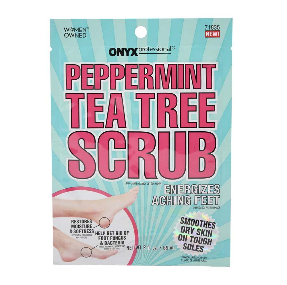 ONYX Professional Peppermint Tea Tree Scrub - Shop Foot care at H-E-B