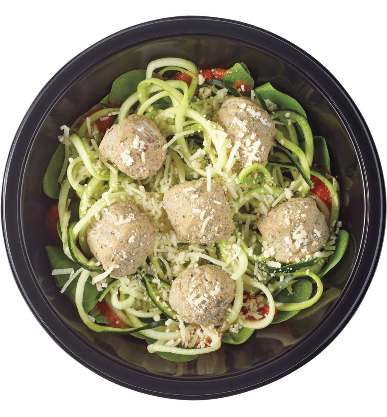 Meal Simple by H-E-B Low-Carb Lifestyle Meatballs & Zucchini Noodles with Marinara; image 1 of 5