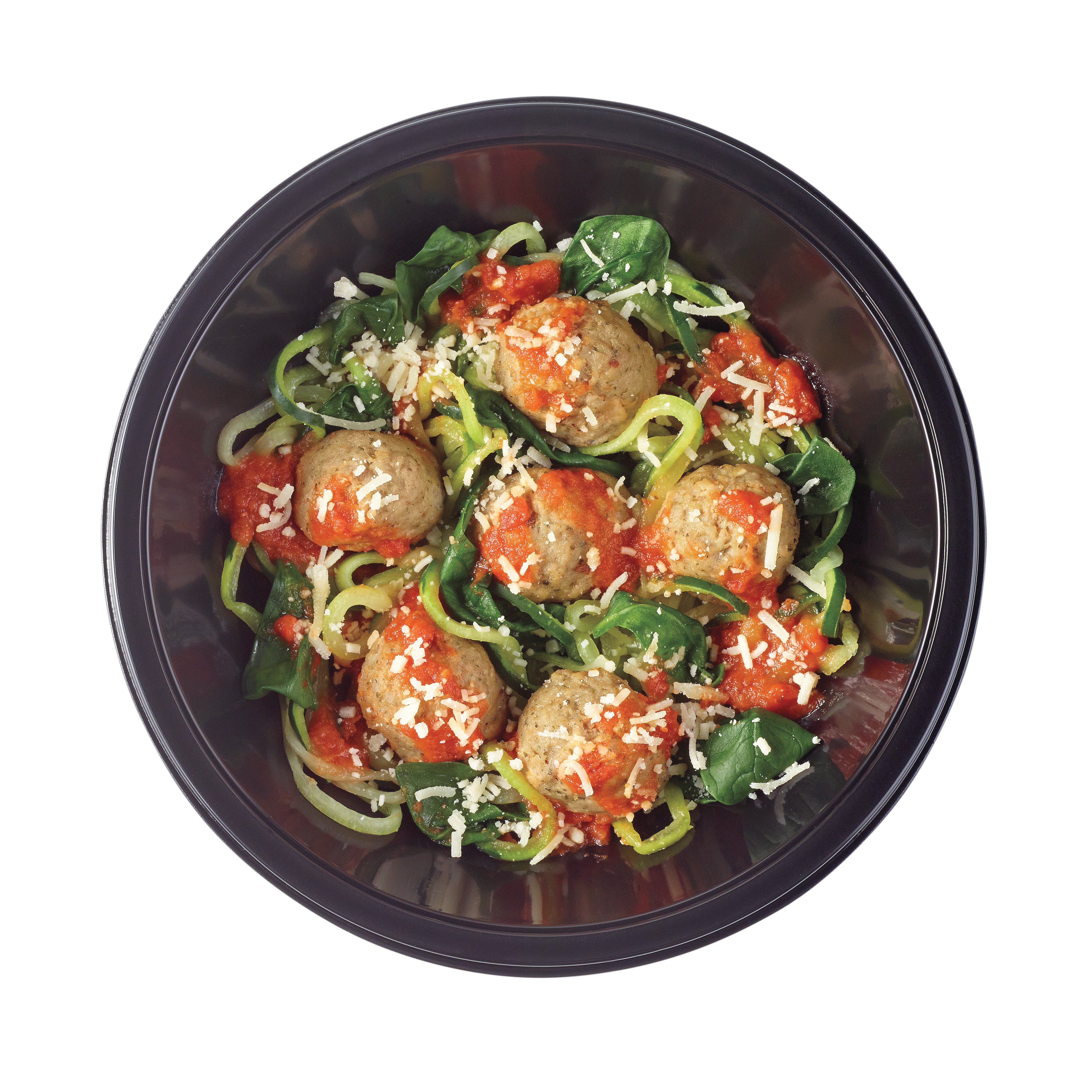 Meal Simple By H-E-B Low-Carb Lifestyle Meatballs & Zucchini Noodles ...