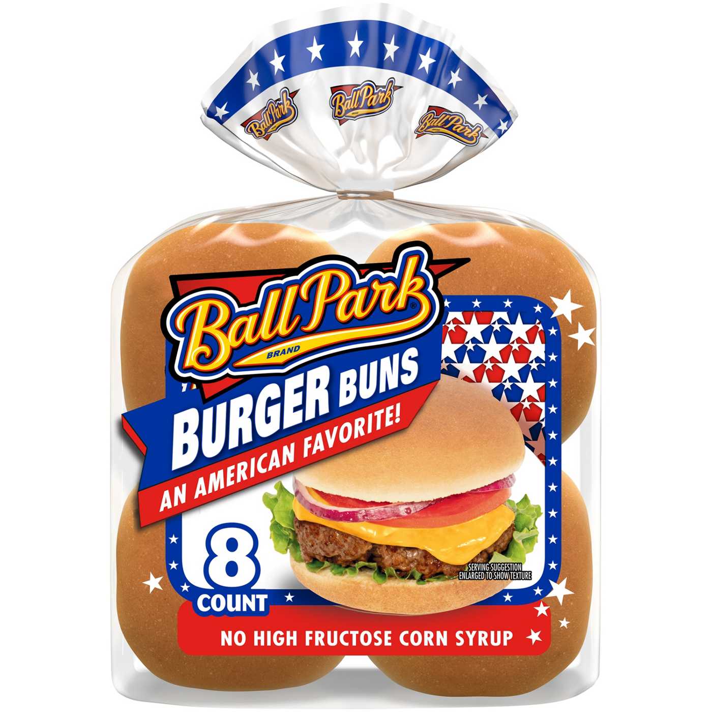Ball Park White Burger Buns; image 1 of 8